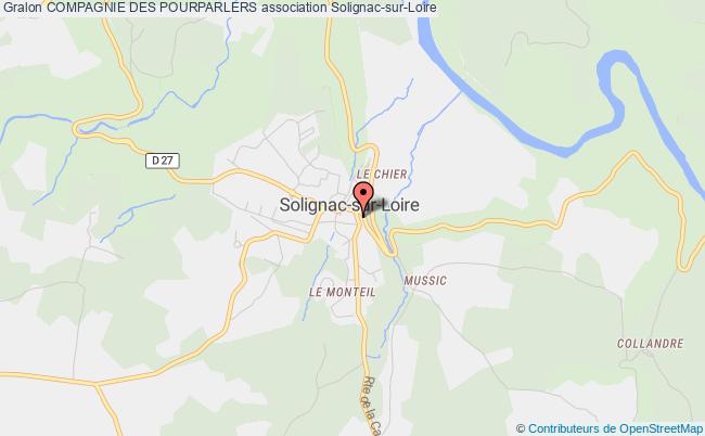 plan association Compagnie Des Pourparlers Solignac-sur-Loire