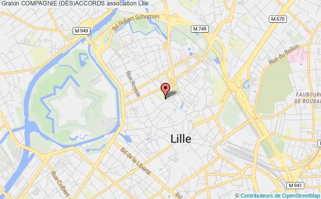 plan association Compagnie (dÉs)accords Lille