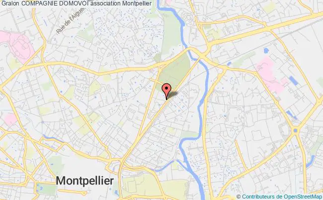 plan association Compagnie DomovoÏ Montpellier