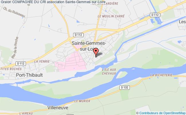 plan association Compagnie Du Cri Sainte-Gemmes-sur-Loire