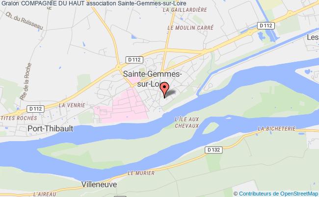 plan association Compagnie Du Haut Sainte-Gemmes-sur-Loire