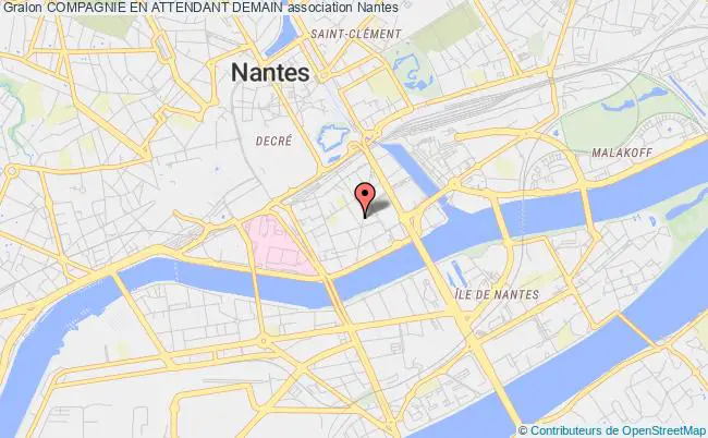 plan association Compagnie En Attendant Demain Nantes