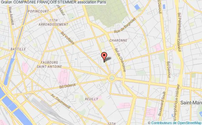 plan association Compagnie FranÇois Stemmer Paris