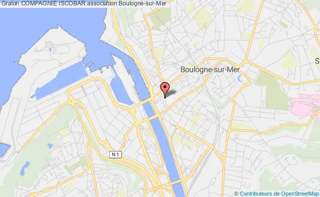 plan association Compagnie Iscobar Boulogne-sur-Mer
