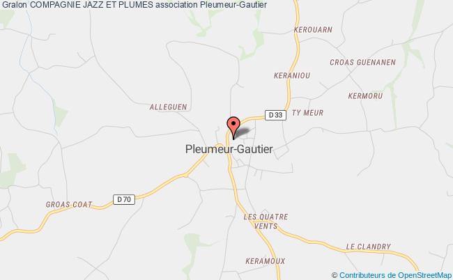 plan association Compagnie Jazz Et Plumes Pleumeur-Gautier