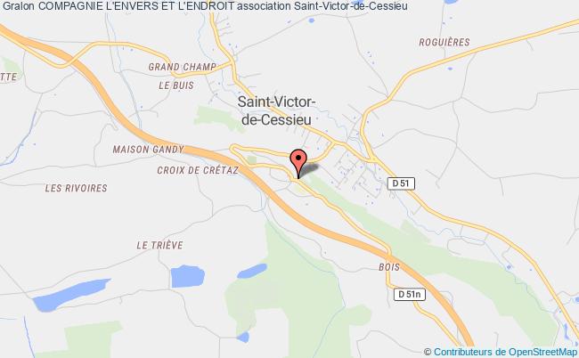 plan association Compagnie L'envers Et L'endroit Saint-Victor-de-Cessieu