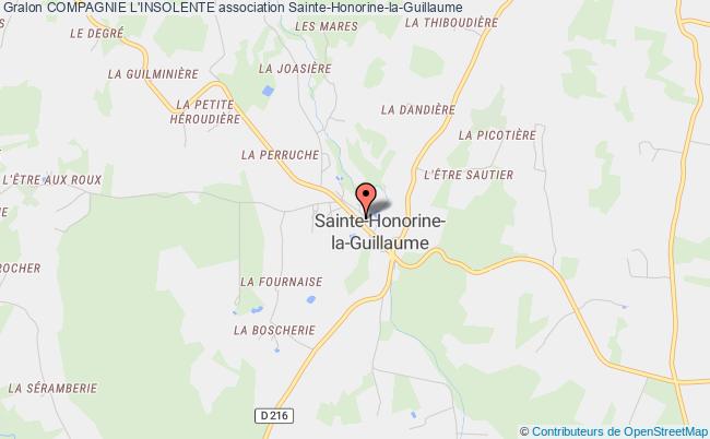 plan association Compagnie L'insolente Sainte-Honorine-la-Guillaume