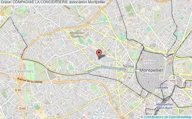 plan association Compagnie La Conciergerie Montpellier