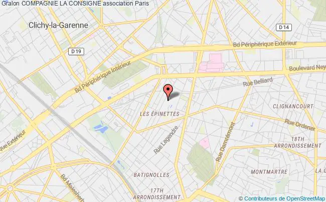 plan association Compagnie La Consigne Paris