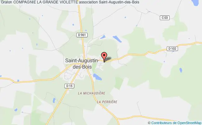 plan association Compagnie La Grande Violette Saint-Augustin-des-Bois