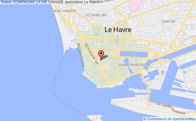 plan association Compagnie La Vie Grande Havre
