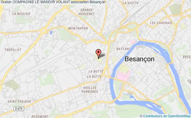 plan association Compagnie Le Manoir Volant Besançon