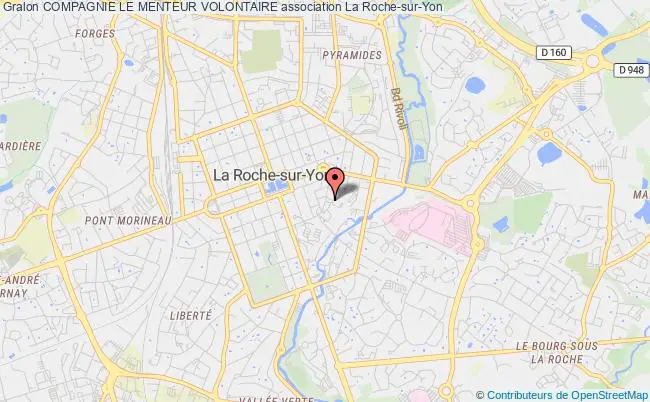 plan association Compagnie Le Menteur Volontaire La    Roche-sur-Yon