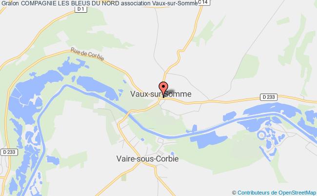 plan association Compagnie Les Bleus Du Nord Vaux-sur-Somme