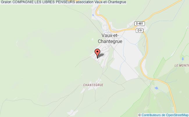 plan association Compagnie Les Libres Penseurs Vaux-et-Chantegrue