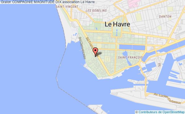 plan association Compagnie Magnitude Dix Havre