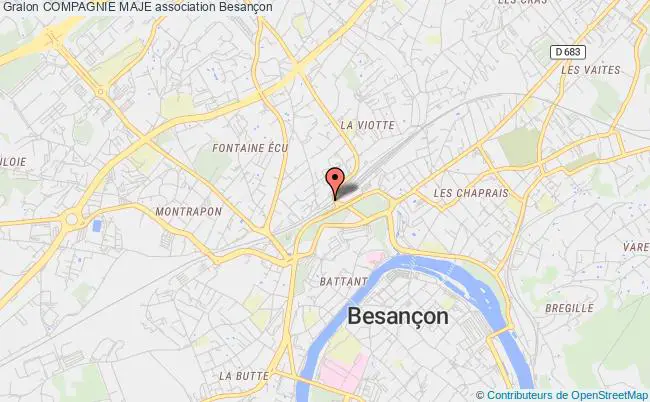 plan association Compagnie Maje Besançon