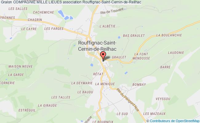 plan association Compagnie Mille Lieues Rouffignac-Saint-Cernin-de-Reilhac