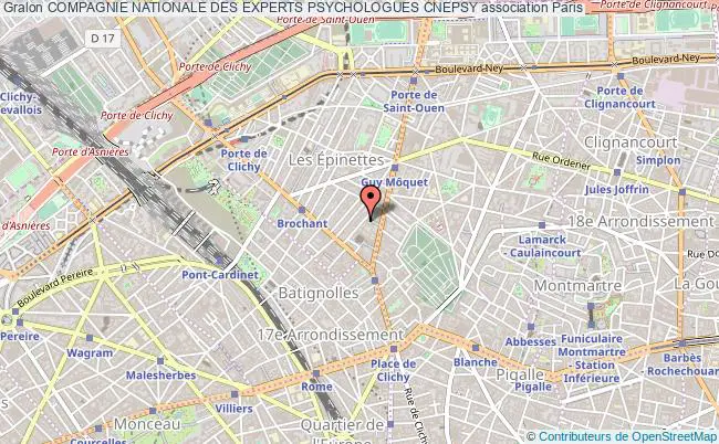 plan association Compagnie Nationale Des Experts Psychologues Cnepsy Paris