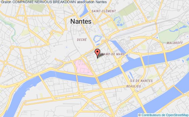 plan association Compagnie Nervous Breakdown Nantes