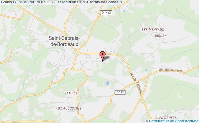 plan association Compagnie Noroc 2.0 Saint-Caprais-de-Bordeaux