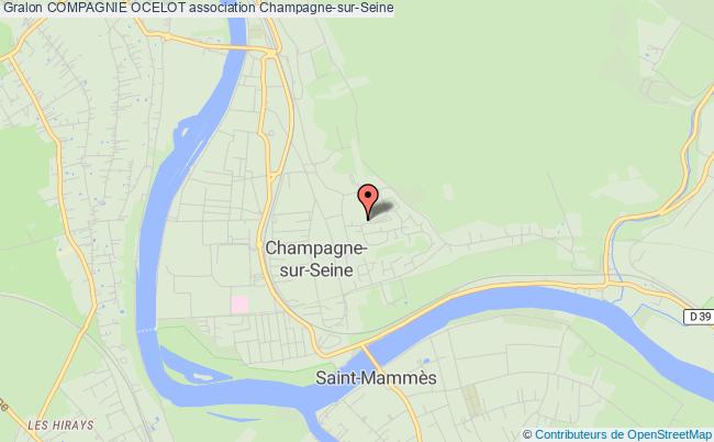 plan association Compagnie Ocelot Champagne-sur-Seine