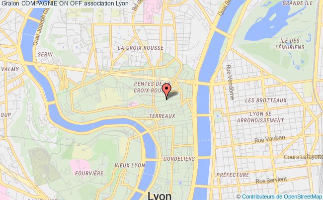 plan association Compagnie On Off Lyon