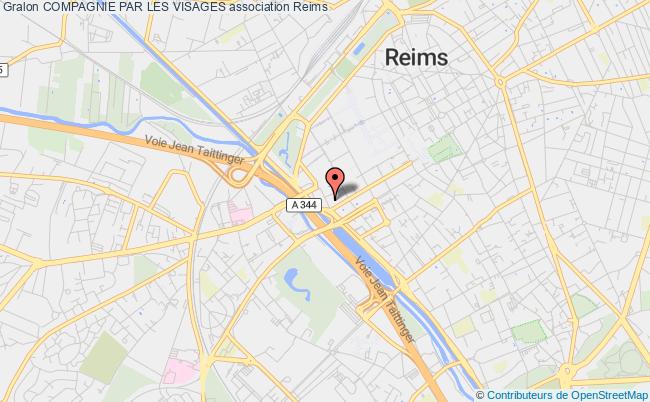 plan association Compagnie Par Les Visages Reims