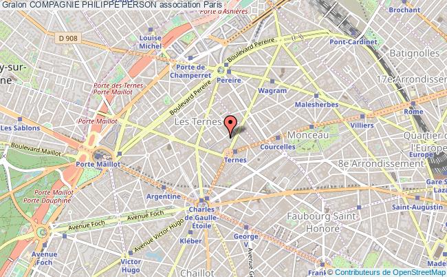 plan association Compagnie Philippe Person Paris