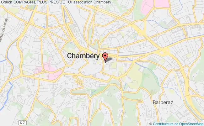 plan association Compagnie Plus PrÈs De Toi Chambéry