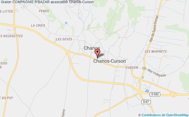 plan association Compagnie R'bazar Chanos-Curson