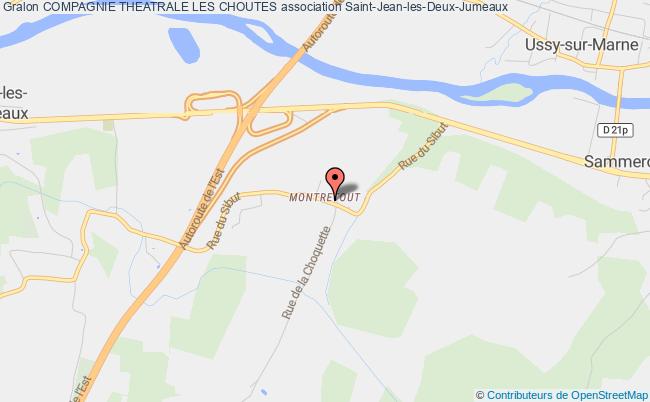 plan association Compagnie Theatrale Les Choutes Saint-Jean-les-Deux-Jumeaux