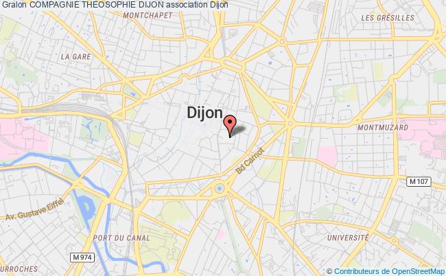 plan association Compagnie Theosophie Dijon Dijon