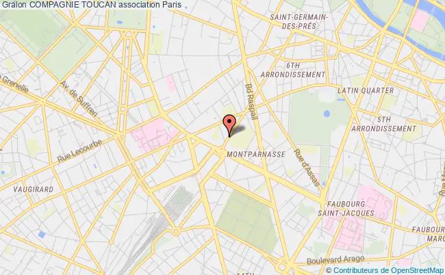 plan association Compagnie Toucan Paris