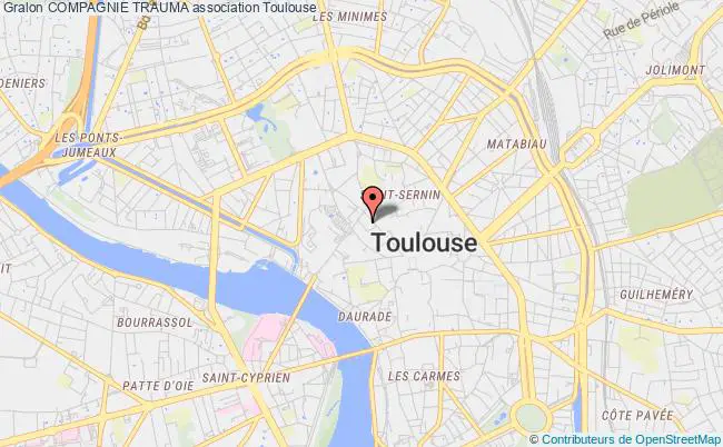plan association Compagnie Trauma Toulouse