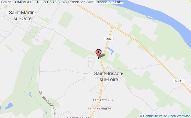plan association Compagnie Trois Carafons Saint-Brisson-sur-Loire