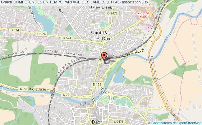 plan association CompÉtences En Temps PartagÉ Des Landes (ctp40) Dax