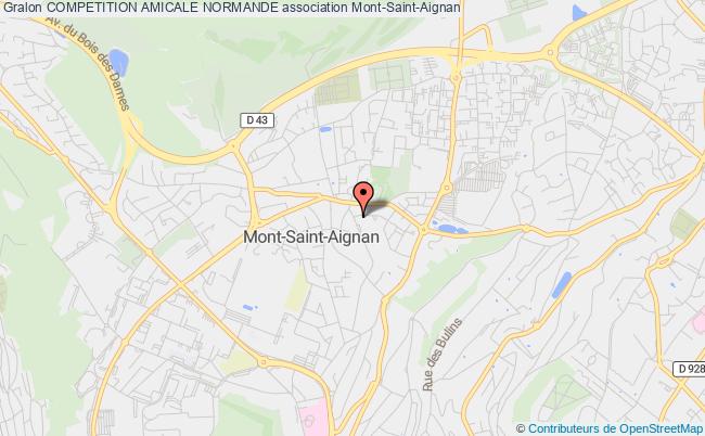plan association Competition Amicale Normande Mont-Saint-Aignan