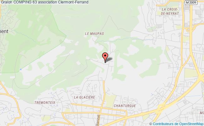 plan association Comping 63 Clermont-Ferrand