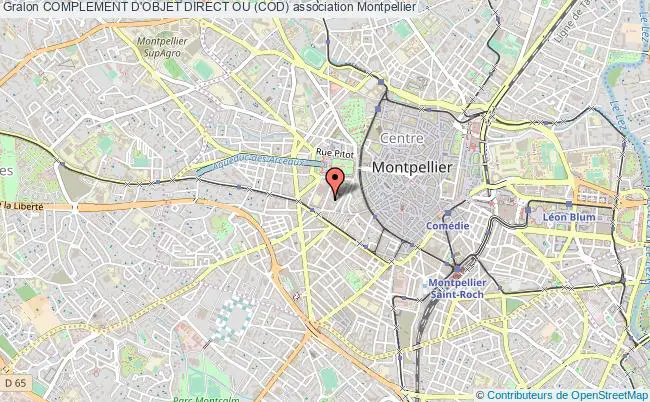 plan association Complement D'objet Direct Ou (cod) Montpellier