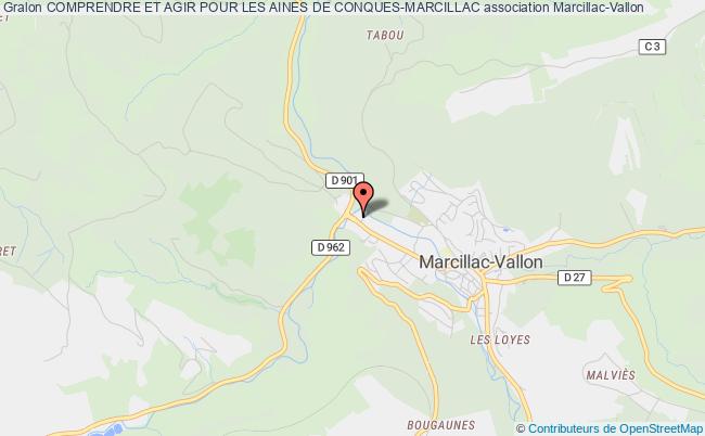 plan association Comprendre Et Agir Pour Les Aines De Conques-marcillac Marcillac-Vallon
