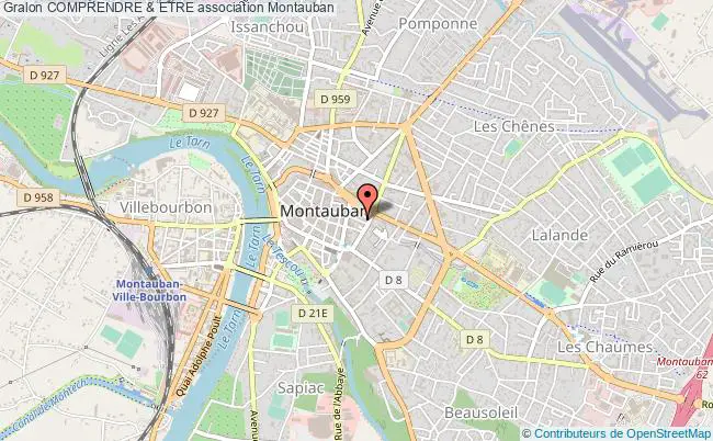 plan association Comprendre & Etre Montauban