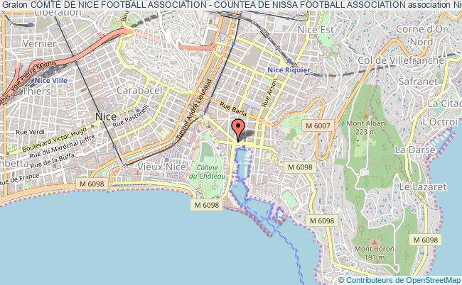 plan association ComtÉ De Nice Football Association - Countea De Nissa Football Association Nice