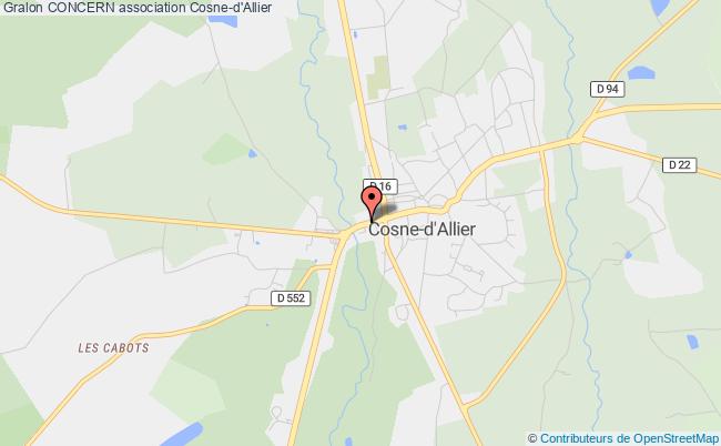 plan association Concern Cosne-d'Allier