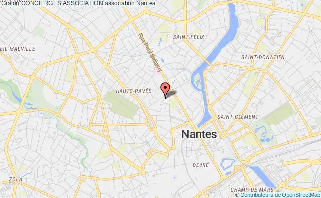 plan association Concierges Association Nantes