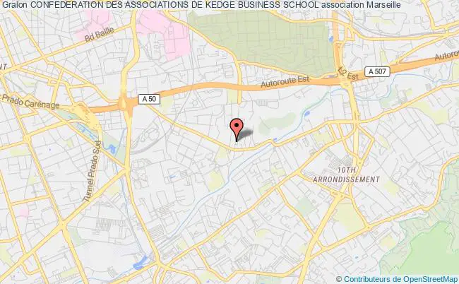 plan association Confederation Des Associations De Kedge Business School Marseille 9