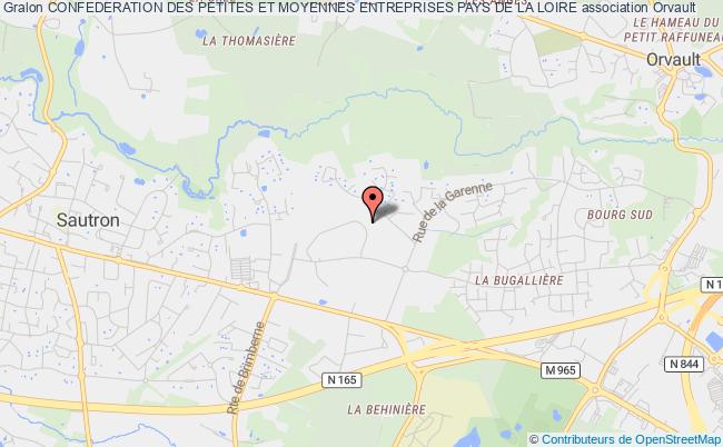 plan association Confederation Des Petites Et Moyennes Entreprises Pays De La Loire Orvault