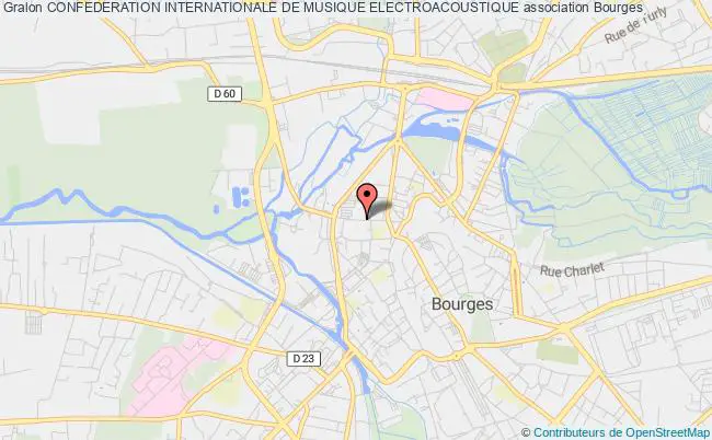 plan association Confederation Internationale De Musique Electroacoustique Bourges