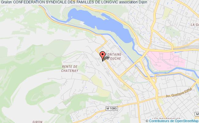 plan association Confederation Syndicale Des Familles De Longvic Dijon