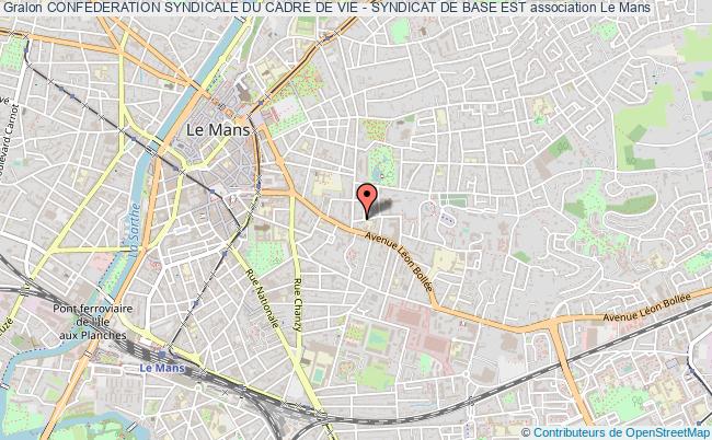 CONFEDERATION SYNDICALE DU CADRE DE VIE - SYNDICAT DE BASE EST